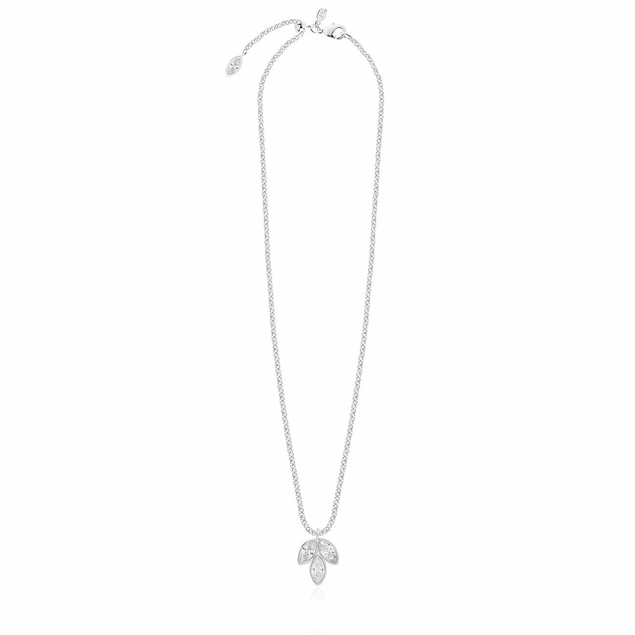 Happy Ever After Bridal Jewellery CZ Leaf Necklace