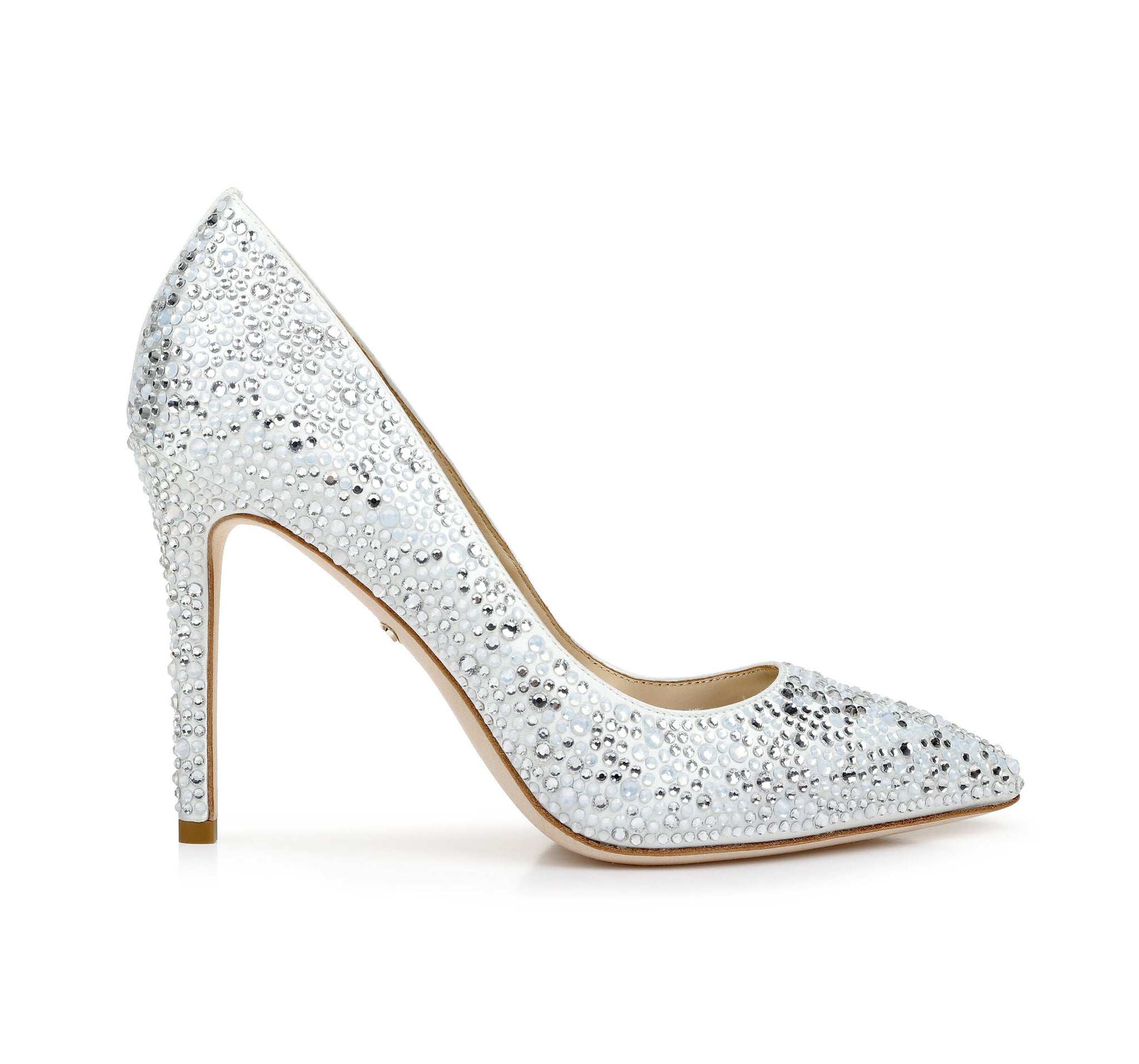 Badgley Mischka Bethany Pointed Wedding Shoes 